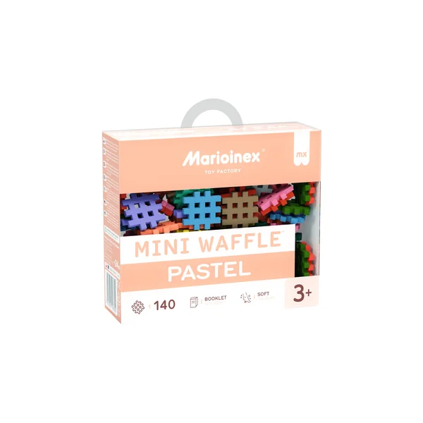Marioinex - Klocki konstrukcyjne mini pastel 140 elementów (903650)