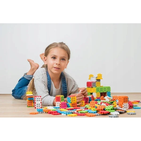 Marioinex - Klocki konstrukcyjne mini pastel 140 elementów (903650) - zdjęcie 2