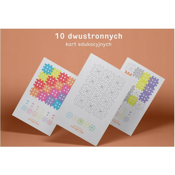 Marioinex - Klocki konstrukcyjne mini pastel 300 elementów (903636) - zdjęcie 3