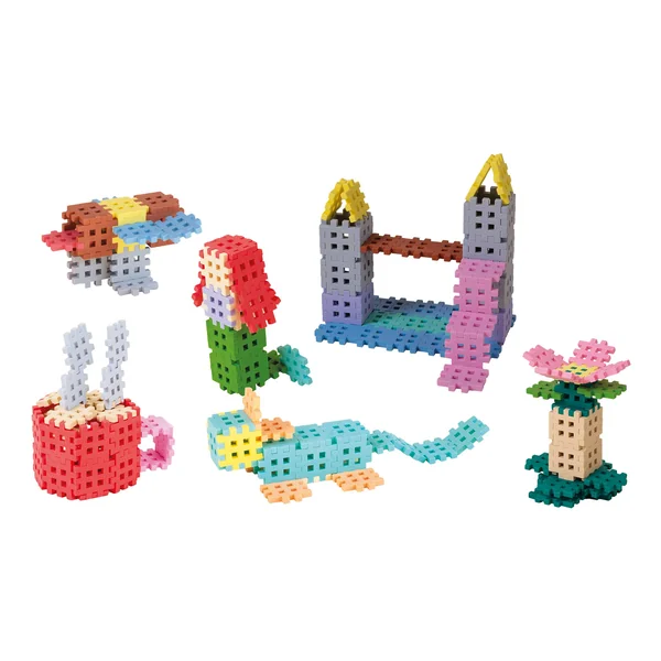 Marioinex - Klocki konstrukcyjne mini pastel 500 elementów (903629) - zdjęcie 2