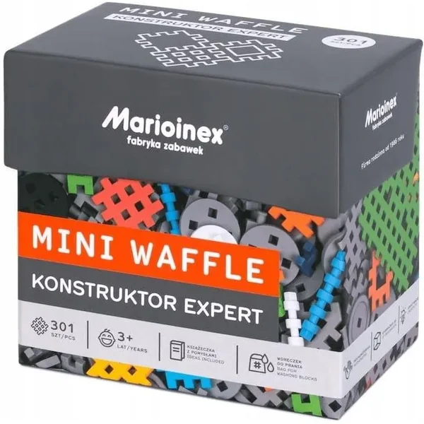 Marioinex - Klocki konstrukcyjne Mini Konstruktor Expert 301 elementów