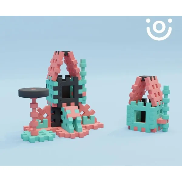 Marioinex - Klocki konstrukcyjne Mini Waffle Konstruktor Expert 71 elementów (904091) - zdjęcie 4