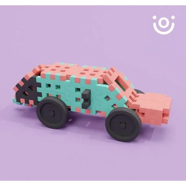 Marioinex - Klocki konstrukcyjne Mini Waffle Konstruktor Expert 71 elementów (904091) - zdjęcie 7