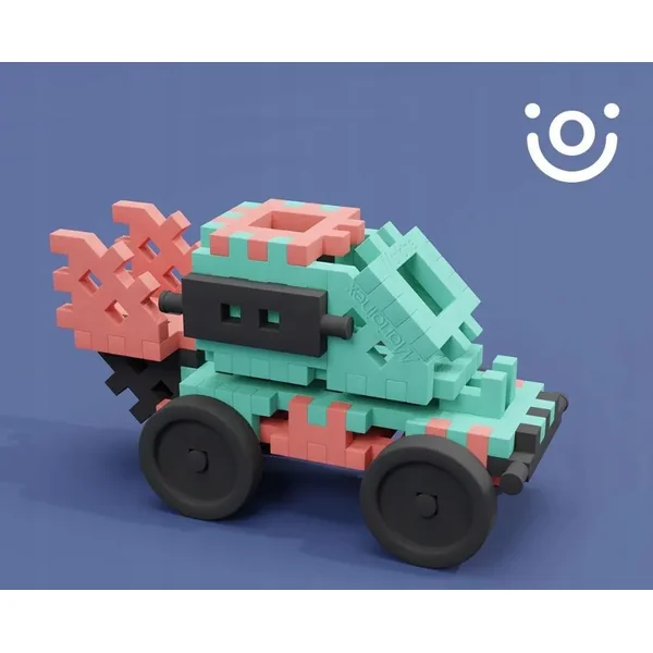 Marioinex - Klocki konstrukcyjne Mini Waffle Konstruktor Expert 71 elementów (904091) - zdjęcie 8