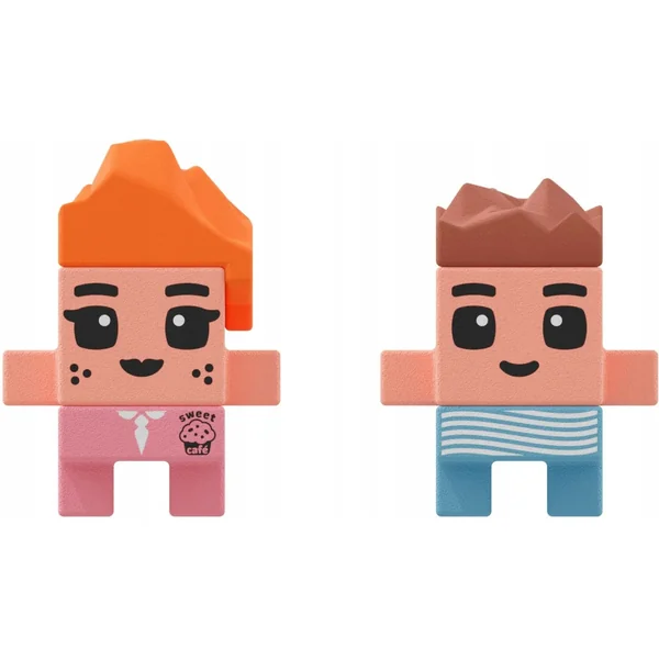 Marioinex - Klocki konstrukcyjne Waffle mini City Kawiarnia 80 elementów (903186) - zdjęcie 3