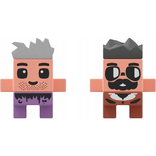 Marioinex - Klocki konstrukcyjne Waffle mini Wyspa Skarbów (903148) - zdjęcie 3