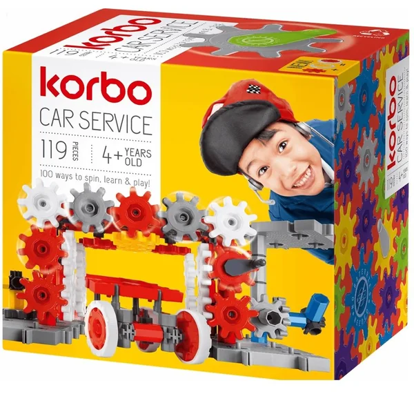 Korbo - Klocki Car Service 119 el (349266)