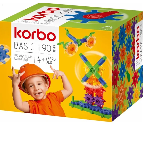 Korbo - Klocki Basic 90 el (349247)