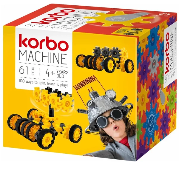Korbo - Klocki Machine 61 el (349242)