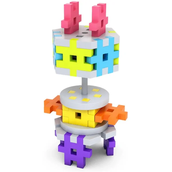 Meli - Klocki konstrukcyjne Constructor Girls 600szt (50070) - zdjęcie 3