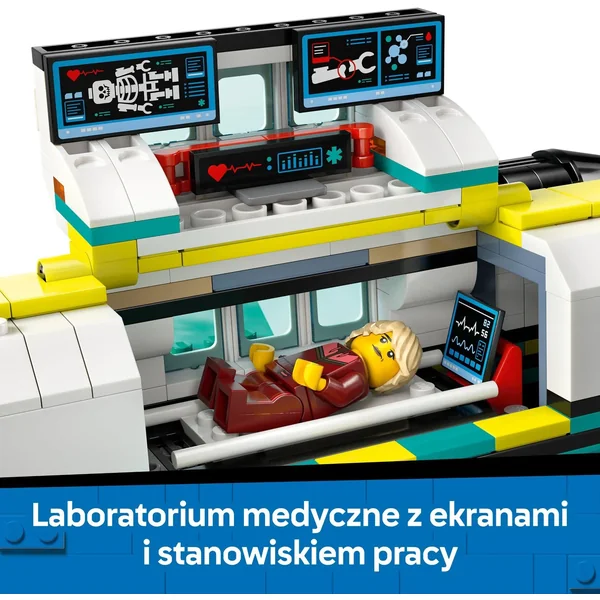 LEGO - Samolot pogotowia ratunkowego City (60465) - zdjęcie 4