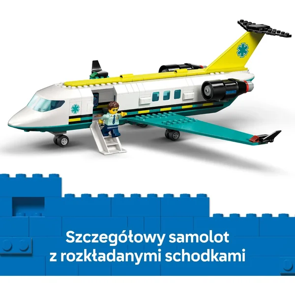 LEGO - Samolot pogotowia ratunkowego City (60465) - zdjęcie 5