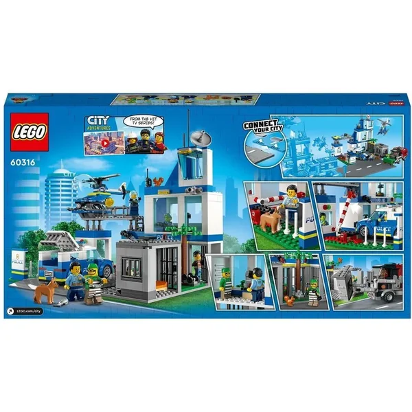 LEGO - City 60316 Posterunek Policji - zdjęcie 2