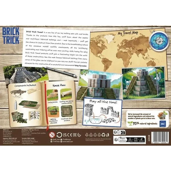 Trefl - Brick Trick Travel - Piramida (62048) - zdjęcie 2