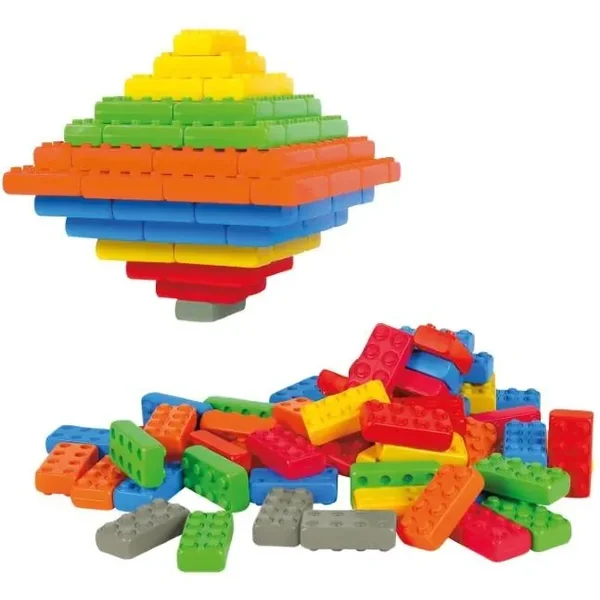 Marioinex - Klocki budowlane Bricks Junior 140 elementów (901717) - zdjęcie 2