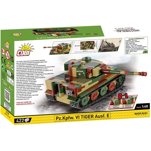 COBI - Klocki Pz.Kpfw.VI Tiger Ausf.E 2In1 (2735) - zdjęcie 2