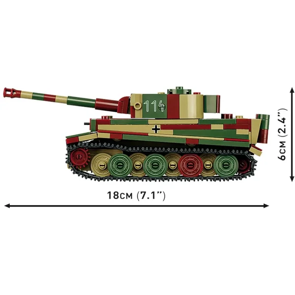COBI - Klocki Pz.Kpfw.VI Tiger Ausf.E 2In1 (2735) - zdjęcie 4