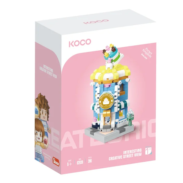 iM.Master - Klocki KOCO Cukiernia 286 elementów - zdjęcie 2