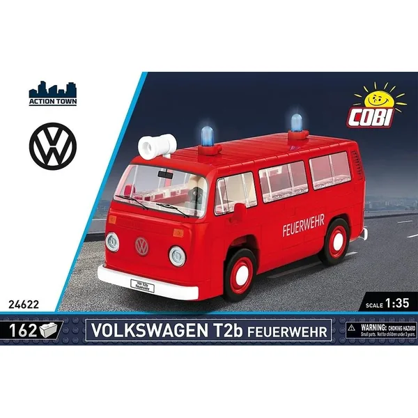 COBI - Klocki Volkswagen T2B Feuerwehr (COBI-24622) - zdjęcie 3
