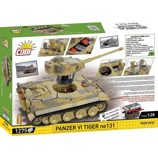 COBI - Klocki Panzer VI Tiger No 131 (COBI-2588) - zdjęcie 2