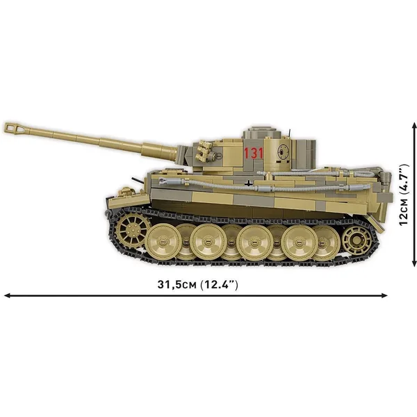 COBI - Klocki Panzer VI Tiger No 131 (COBI-2588) - zdjęcie 6