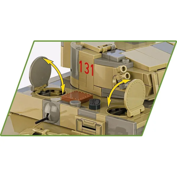 COBI - Klocki Panzer VI Tiger No 131 (COBI-2588) - zdjęcie 7