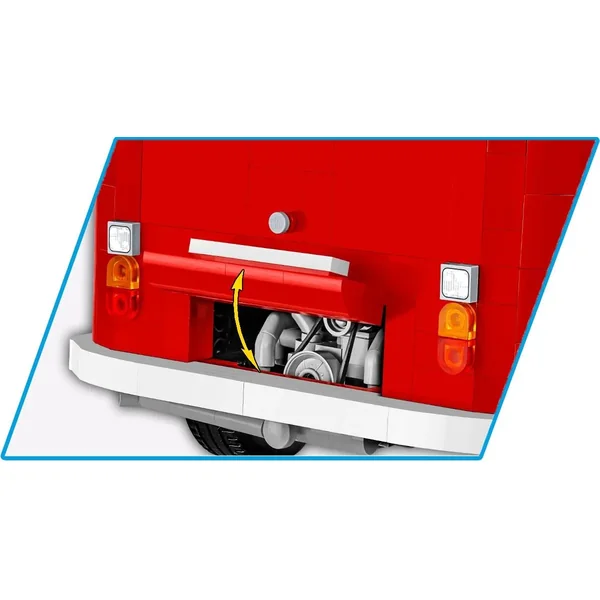 COBI - Klocki Volkswagen T2A Camper Van (COBI-24616) - zdjęcie 4