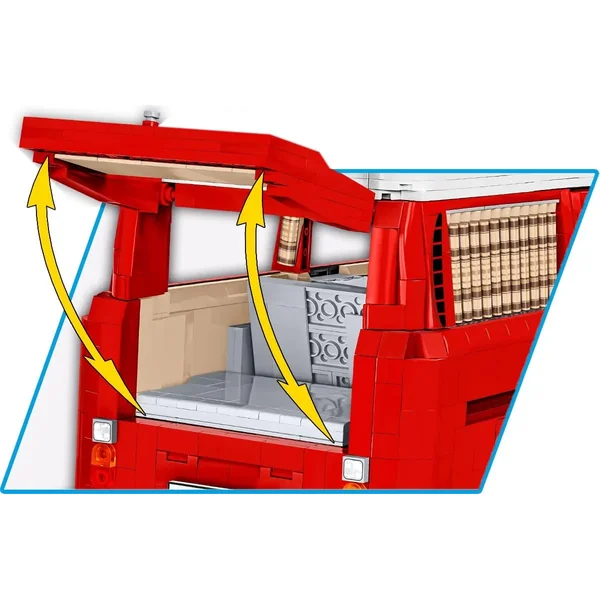 COBI - Klocki Volkswagen T2A Camper Van (COBI-24616) - zdjęcie 6