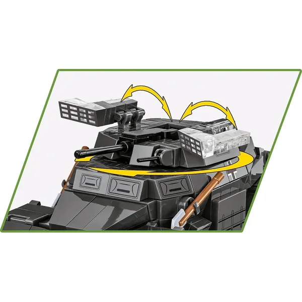 COBI - Klocki Sd.Kfz.222 (COBI-2657) - zdjęcie 6