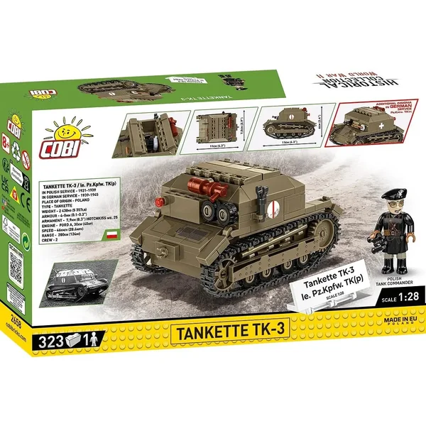 COBI - Klocki Tankette TK-3 (COBI-2658) - zdjęcie 2