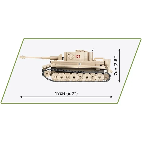 COBI - Klocki Pz.Kpfw Vi Tiger "131" (COBI-2710) - zdjęcie 5