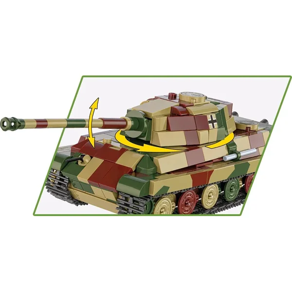 COBI - Klocki Pz.Kpfw. VI B Tiger II Königstiger (COBI-2732) - zdjęcie 4