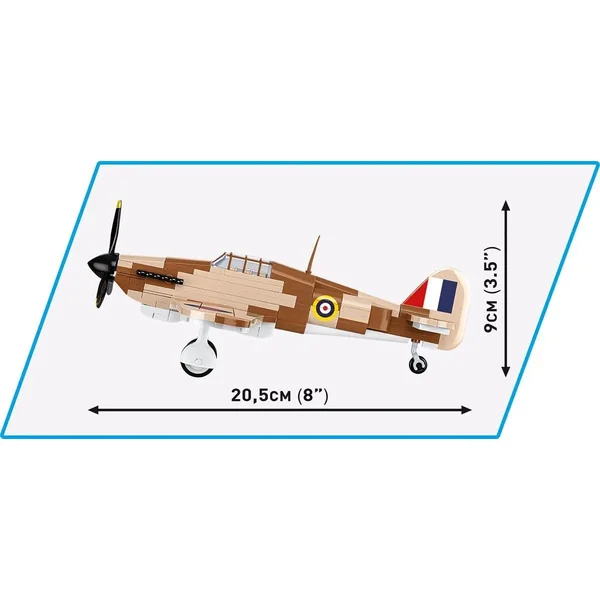 COBI - Klocki Hawker Hurricane Mk.I (COBI-5866) - zdjęcie 3