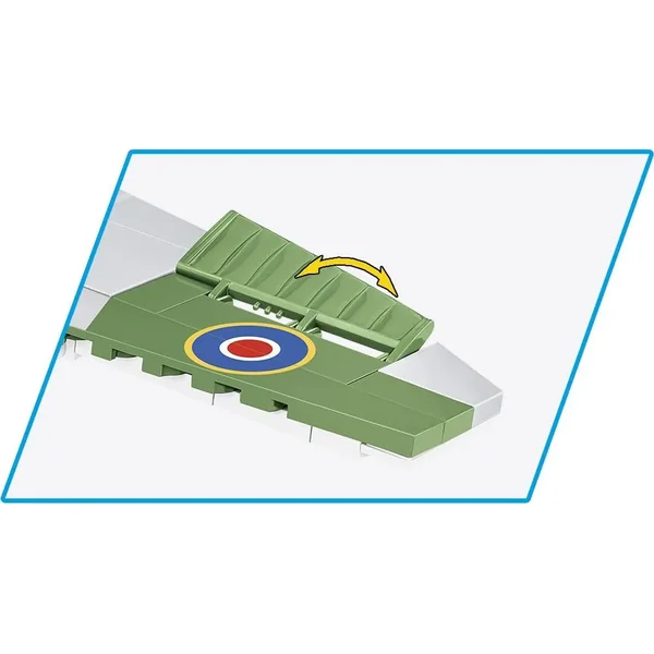 COBI - Klocki Supermarine Spitfire Mk.XVI Bubbletop (COBI-5865) - zdjęcie 4