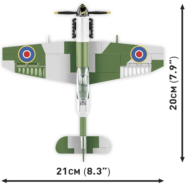 COBI - Klocki Supermarine Spitfire Mk.XVI Bubbletop (COBI-5865) - zdjęcie 5