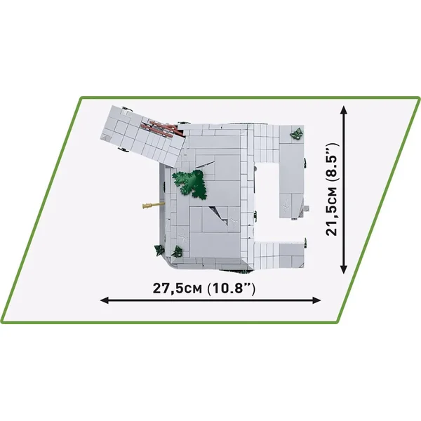 COBI - Klocki Regelbau 667 - German Bunker (COBI-3136) - zdjęcie 3