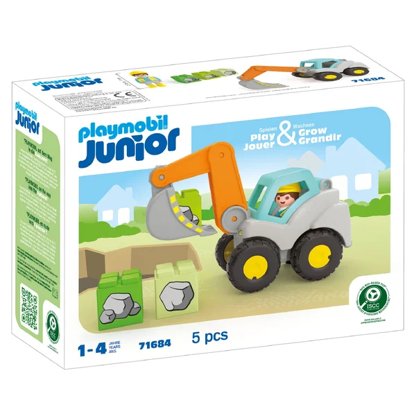 Playmobil - Junior Koparka (71684)