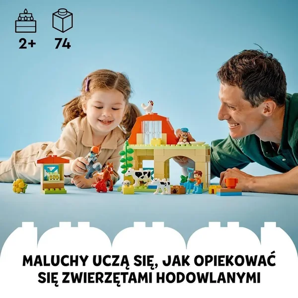 LEGO - Duplo Opieka nad zwierzętami na farmie (10416) - zdjęcie 3