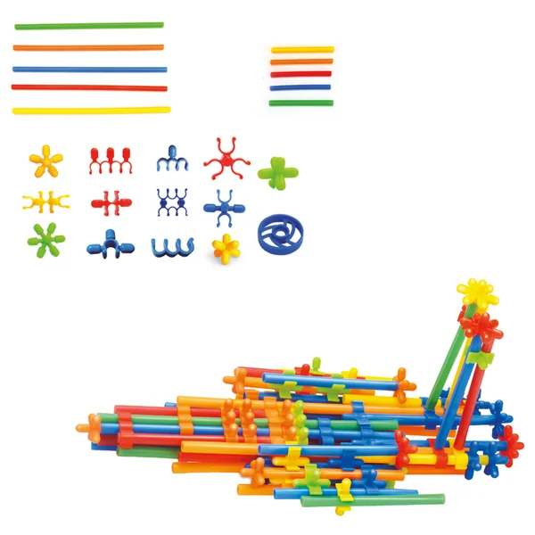 ASKATO - Klocki Małych Geniuszy Słomki 560 elementów (30766792) - zdjęcie 2