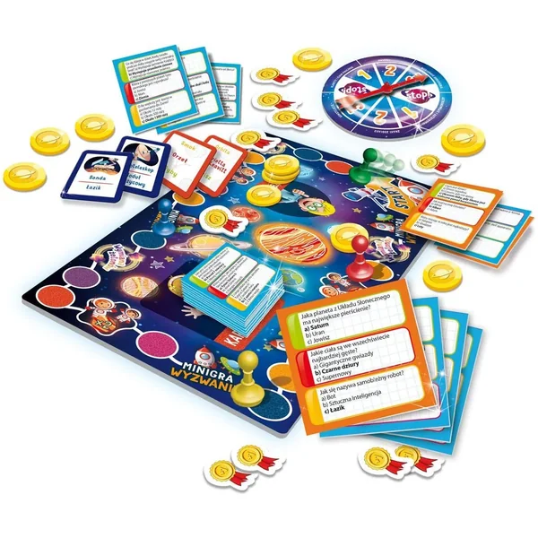 Lisciani - Mały Geniusz Quiz Planety i Gwiazdy (477155) - zdjęcie 2