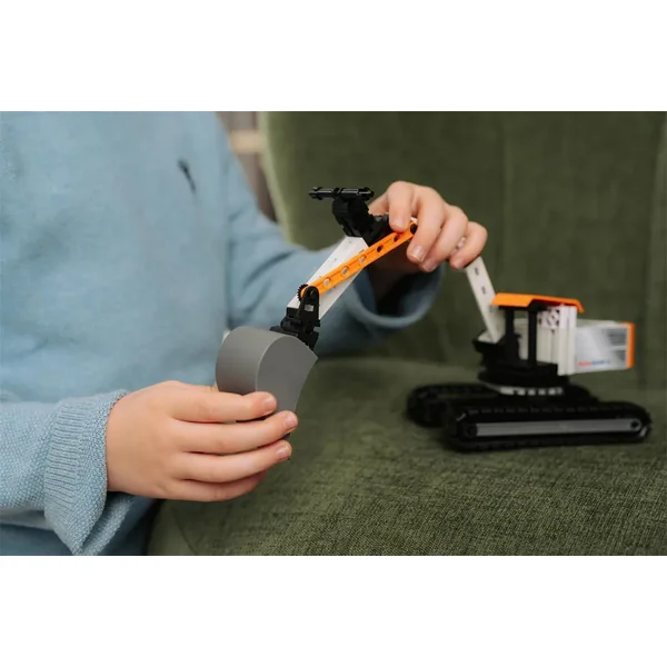 fischertechnik - Zestaw konstrukcyjny Koparka (735157) - zdjęcie 3