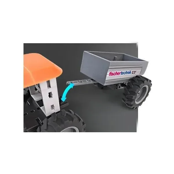 fischertechnik - Zestaw konstrukcyjny Traktor (735155) - zdjęcie 3