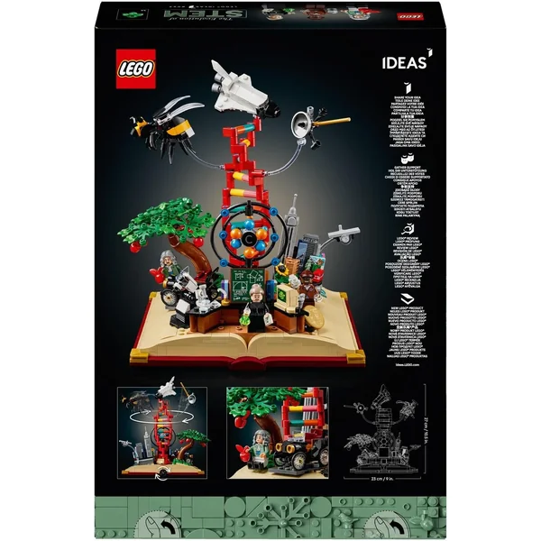LEGO - Klocki Ideas Ewolucja przedmiotów ścisłych (21355) - zdjęcie 4