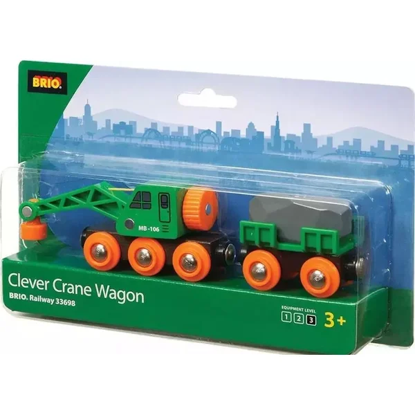 Ravensburger - Dźwig i Wagon Brio (33698)