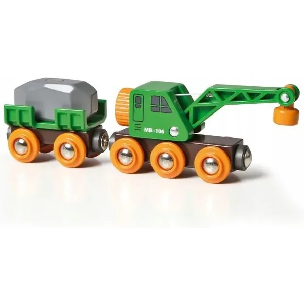 Ravensburger - Dźwig i Wagon Brio (33698) - zdjęcie 2