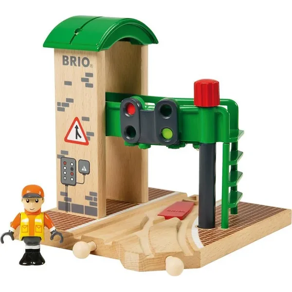 Ravensburger - Brio Zwrotnica z Sygnalizacją (33674) - zdjęcie 2