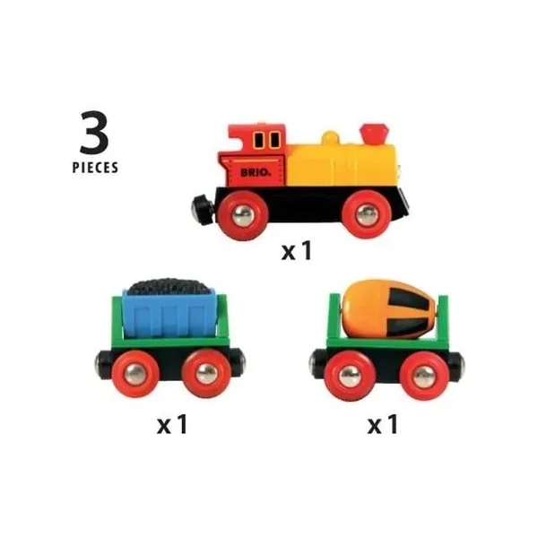 Ravensburger - Lokomotywa z Betoniarką Brio (33319) - zdjęcie 4