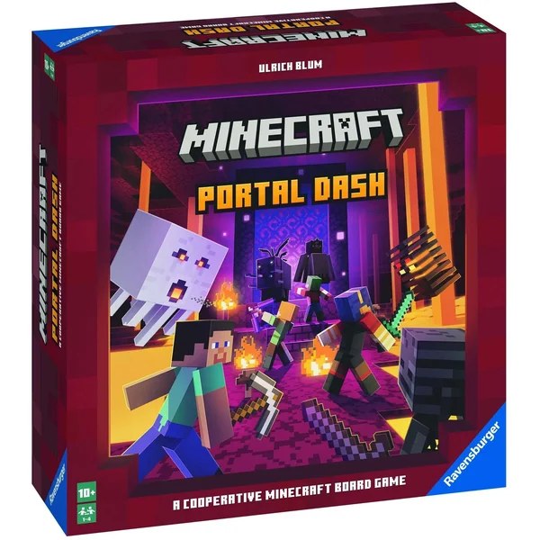 Ravensburger - Minecraft Gra planszowa Portal Dash (27436)