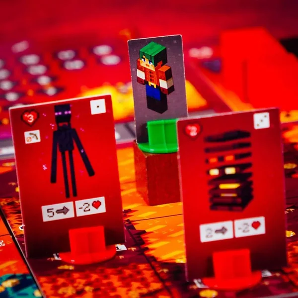 Ravensburger - Minecraft Gra planszowa Portal Dash (27436) - zdjęcie 2