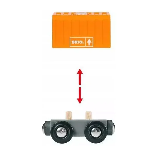 Ravensburger - Brio Trzywagonowy Pociąg Towarowy (561374) - zdjęcie 3